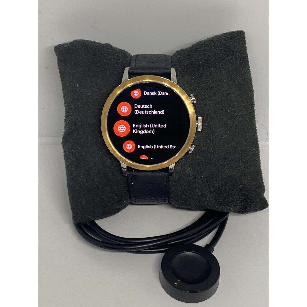 Fossil Gen 4 Authentic Digital Dial Smart Watch Custom Band FTW6016 AB518